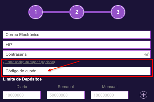 código promocional wplay
