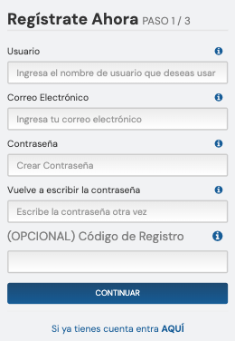 rushbet código de registro
