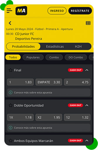 apuestas y freebet MegApuesta